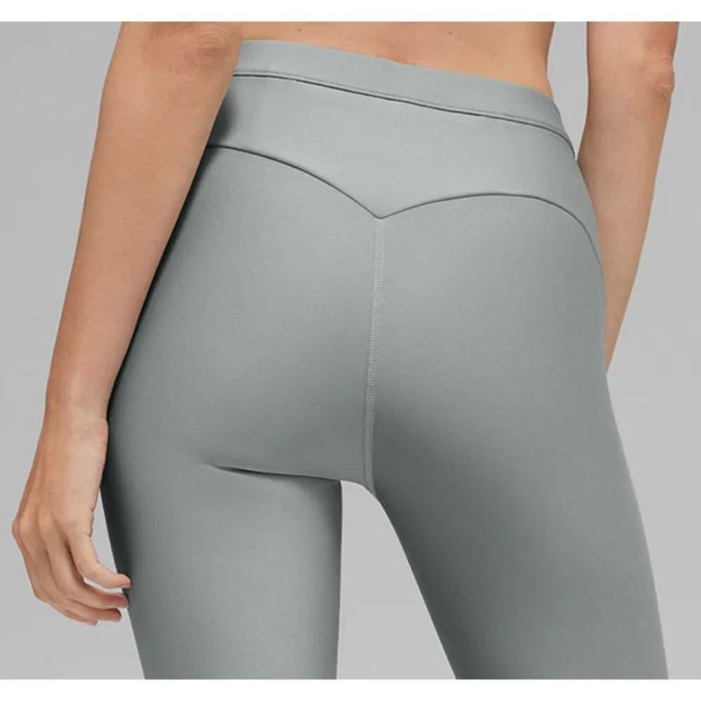 Alo Airlift High-Waist Light Speed Legging Lunar Grey Hi-Rise Tights Skinny Pant